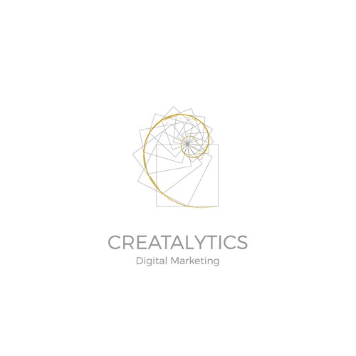 Geometric logo for Digital Marketing Company