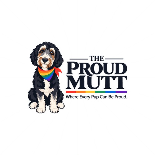 Logo Design For The Proud Mutt
