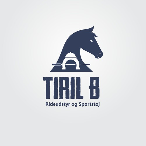Logo for equestrian shop