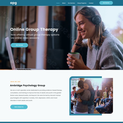 Therapy Website Design