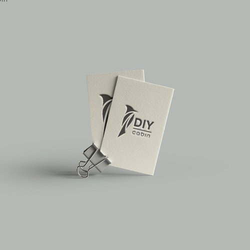 Simple, Modern logo for CabinDIY.com