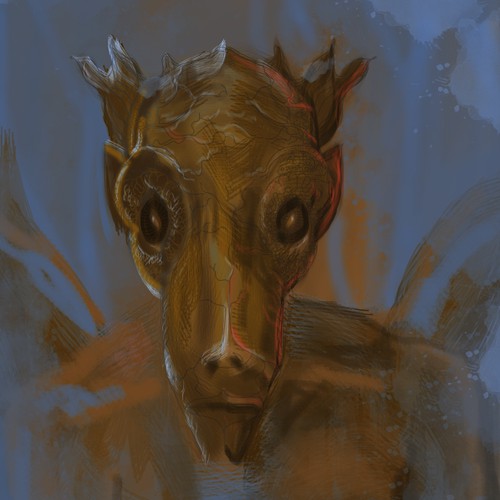 Alien Concept Art for Feature Film