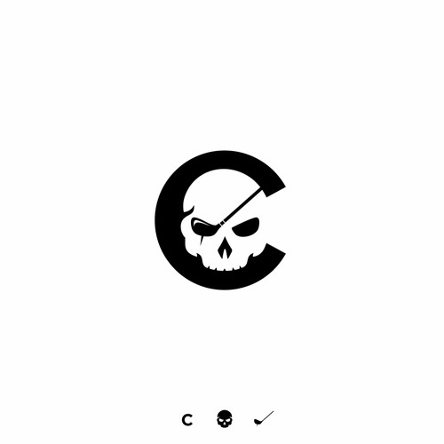 Skull Golf Logo