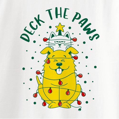 Deck The Paws T-Shirt