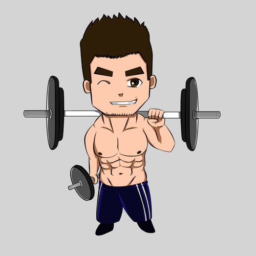 Mr.Bench Press Fit Character