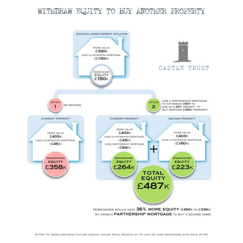 Create the next infographic for Castle Trust Capital plc