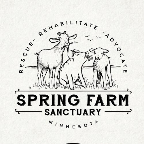 Spring farm Sanctuary