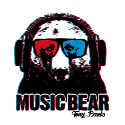 Music Bear T-shirt for Hip-Hop Artist