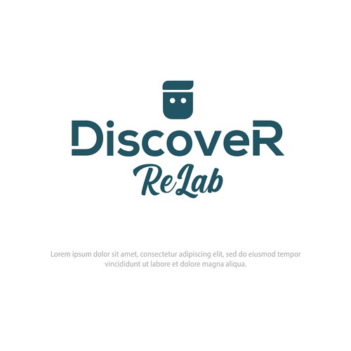 Discover Relab Corporate Logo Design