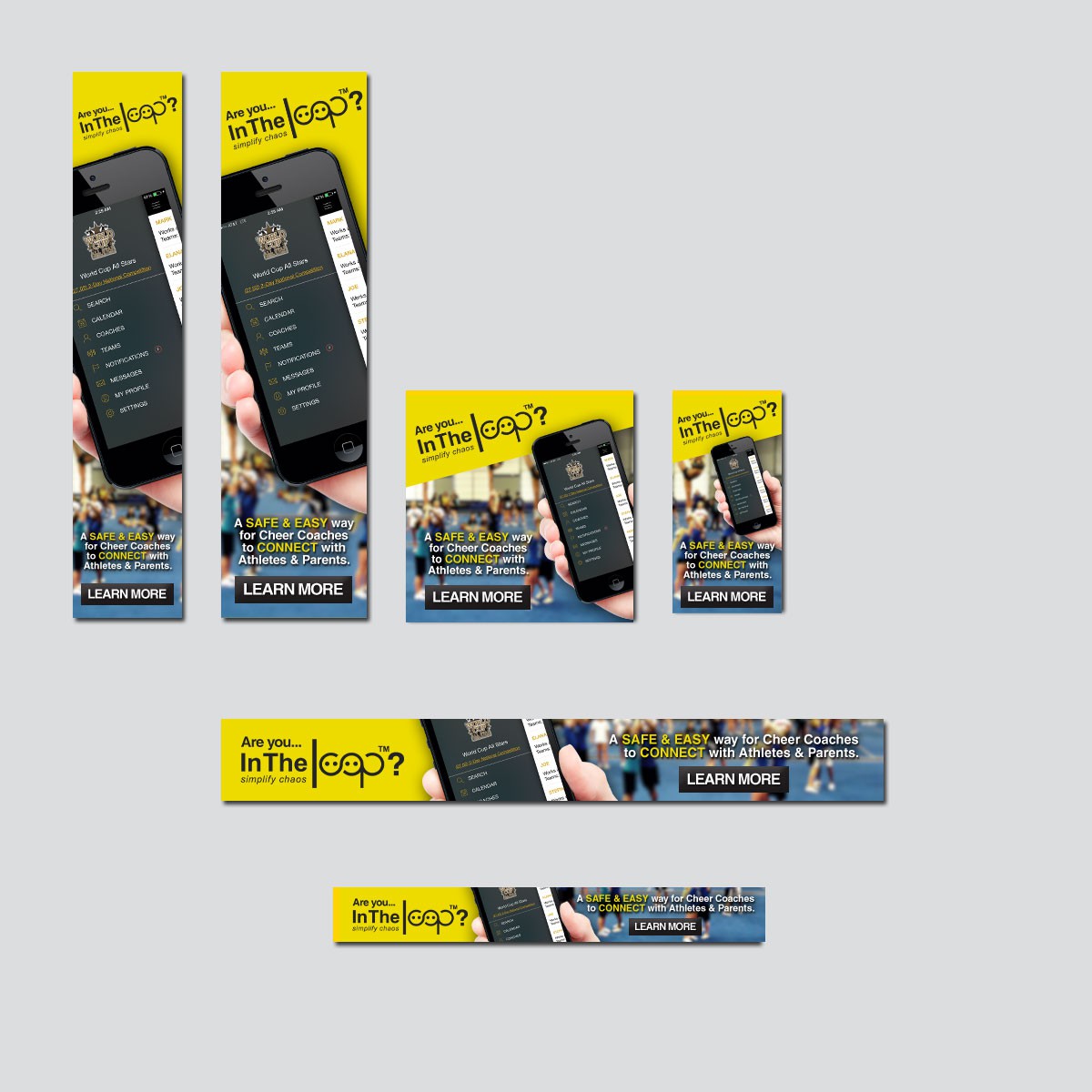 Static Banner for Communications App