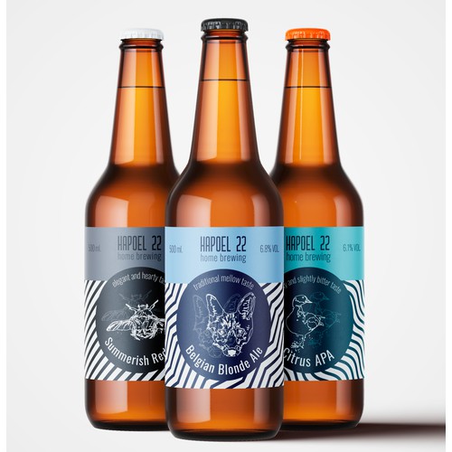 Label design for beer