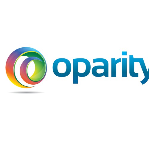 Creating a 3D funky O to go with the company name Oparity.