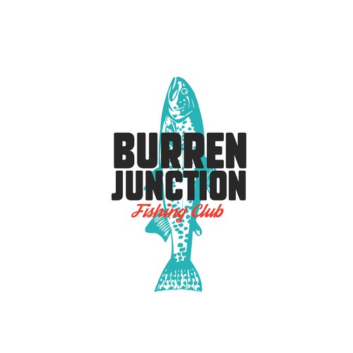 Vintage logo concept for Burren Junction