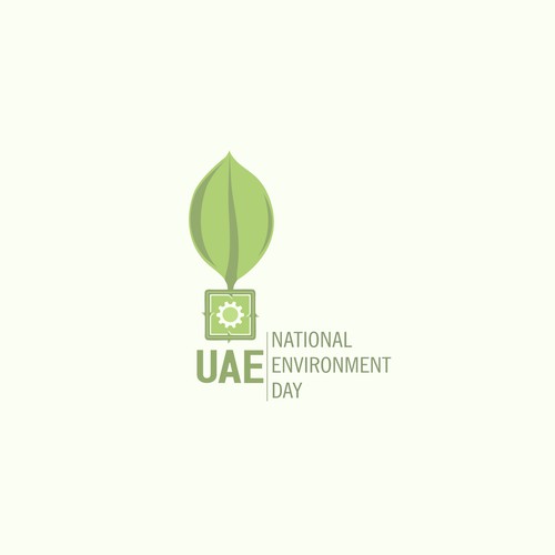 Emblem for "UAE National Environment Day"