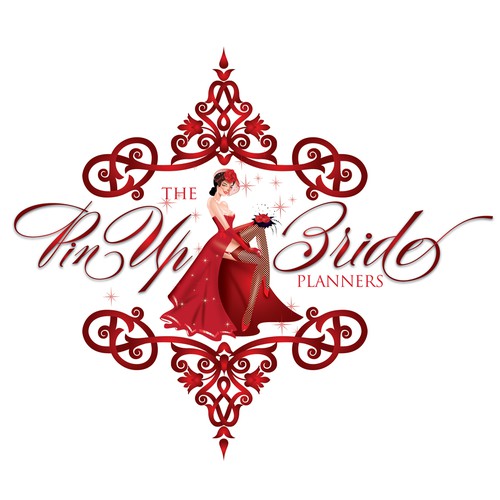 The PinUp Bride Planners  needs a new logo