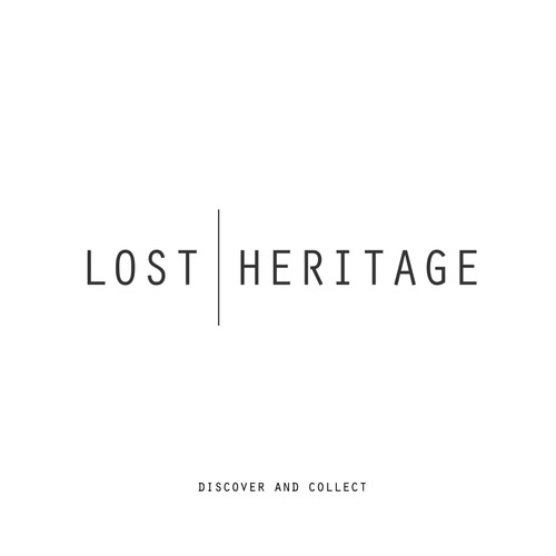 Create a luxury, timeless logo for Lost Heritage - a new way to buy rare, exquisite, exotic objects