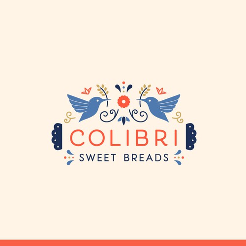 Vibrant & Festive Logo for Mexican Sweet Bread Bakery