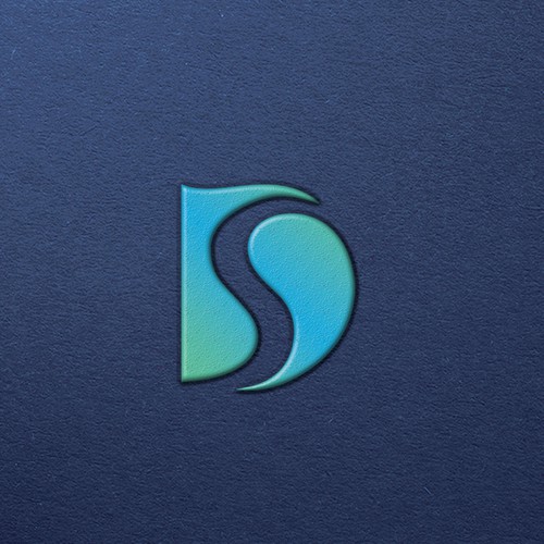 Simple Clean Modern with Negative Space Style Logo Concept