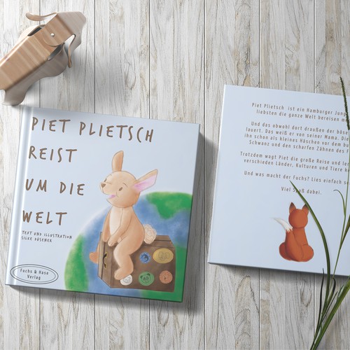 Children book "Piet Plietsch reist um die Welt"