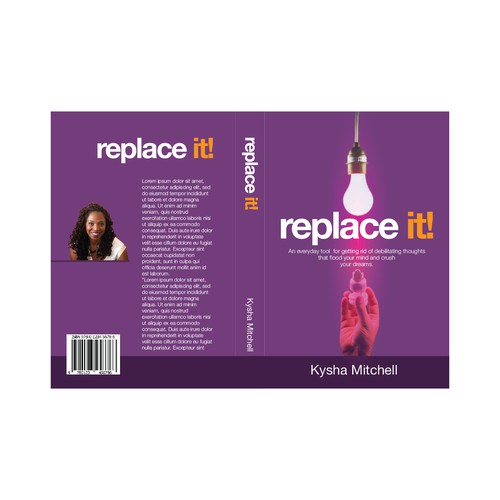 Cover book design : REPLACE IT!