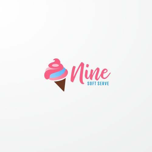 Logo concept for ice cream parlor