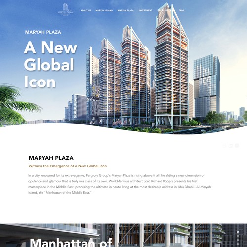 Al Maryah Website