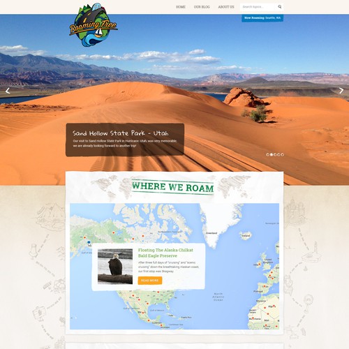 Roaming Free: Web Design