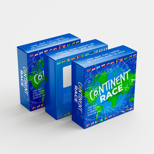  Continent Race - Kids Game - Learn about the World!