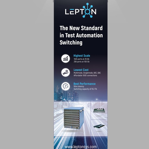Lepton Banner Designs