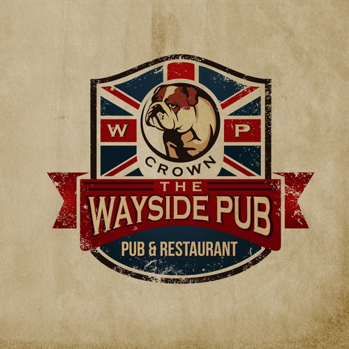 Traditional English Pub Logo Design