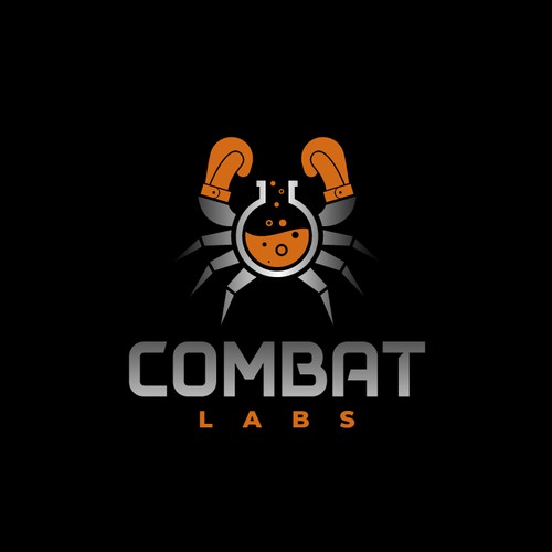 Funny logo concept for Combat labs