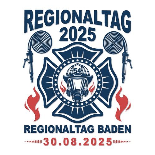 I think this design is the best for "The Regional Fire Brigade Day 2025"