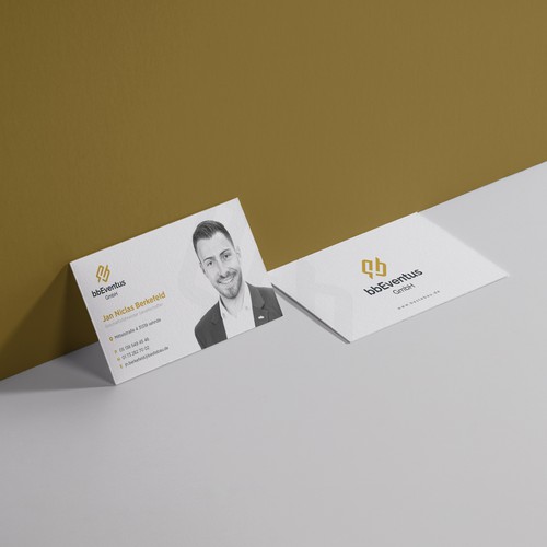 Minimalist business card design
