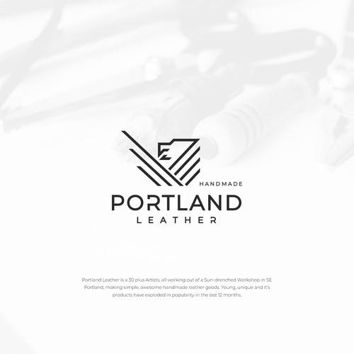 Logo design for Portland Leather