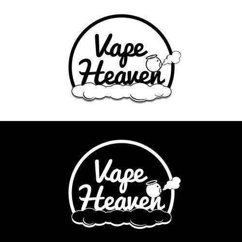 Create a logo for my vaporizer pen company called Vape Heaven