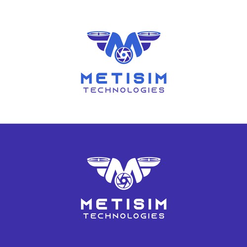 Logo for software company that develops technologies for public security & drones pilots.