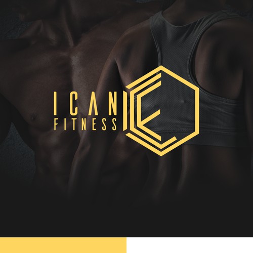 Modern Logo Concept for iCan Fitness