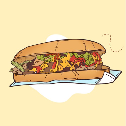 Burger illustrations