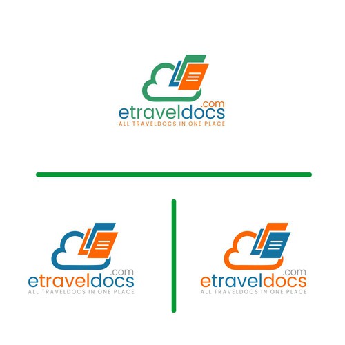 logo concept for etraveldocs