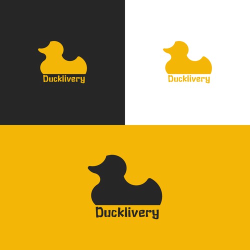 DUCKLIVERY - Delivery Logo
