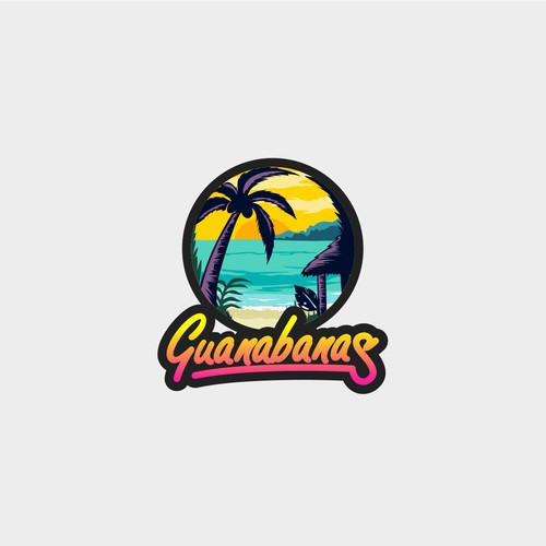 guanabanas logo concept