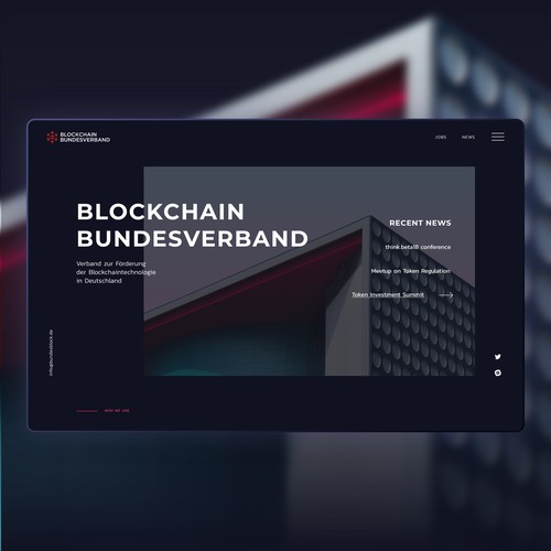 Blockchain Bundesverband website