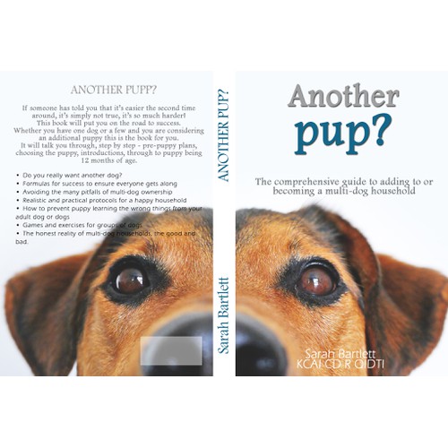 Cover for book about dogs