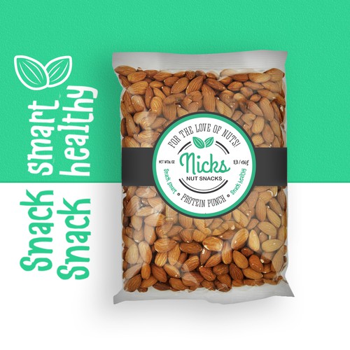 Nicks Nut Snack-winning design