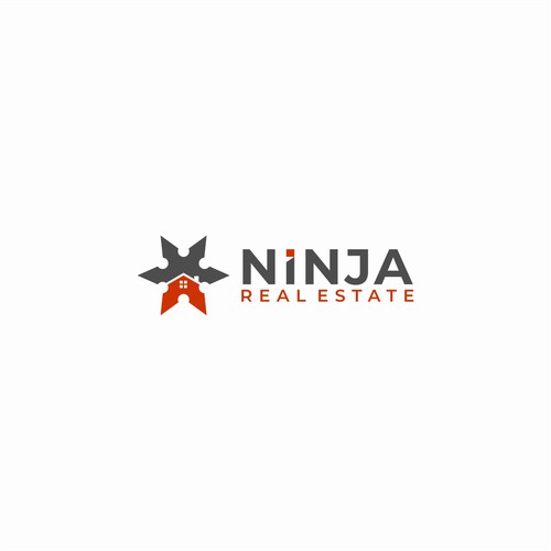 Ninja Shuriken Real Estate Logo