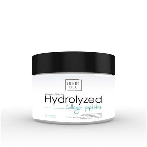 Label for a beauty supplement