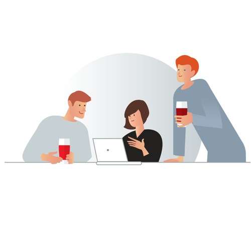 illustrations for a commercial offer from the company SEB