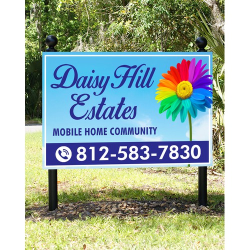 Billboard design for Daisy Hill Estate
