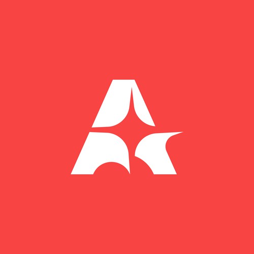 Letter A Spark Logo