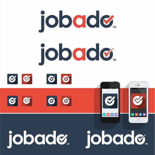 Jobado logo - online and mobile community 